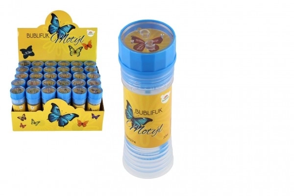 Motyl bańki mydlane 50 ml - mieszanka rodzajów