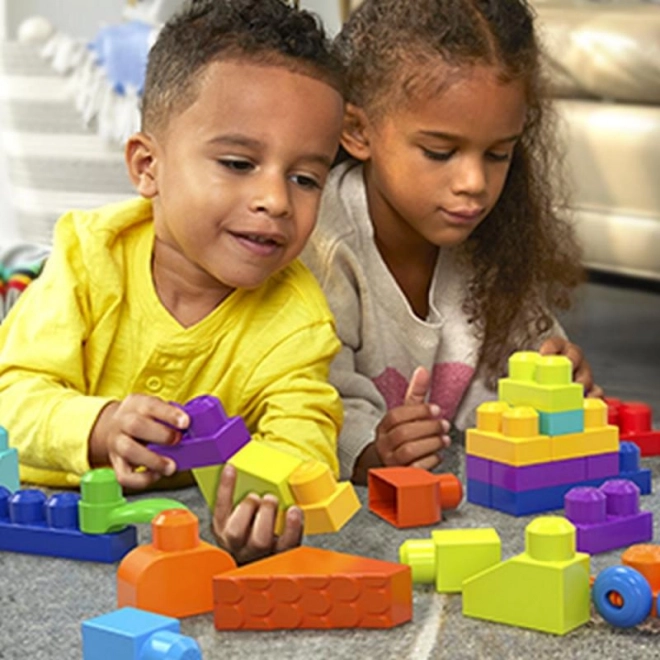 Mega Bloks Wielki worek klocków - niebieski (150 elementów)