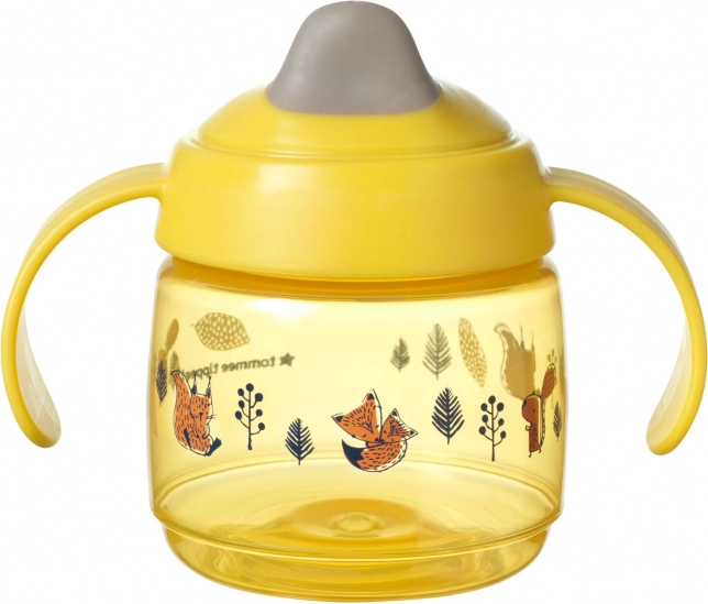 Superstar niekapek, kubek 190 ml 4m+, żółty