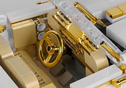 Techniczny zestaw konstrukcyjny retro auto 952 elementów 1:16