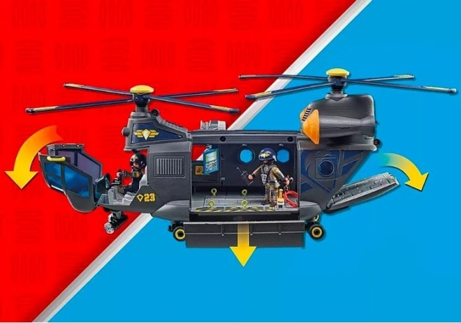Helikopter ratunkowy jednostki specjalnej Playmobil City Action