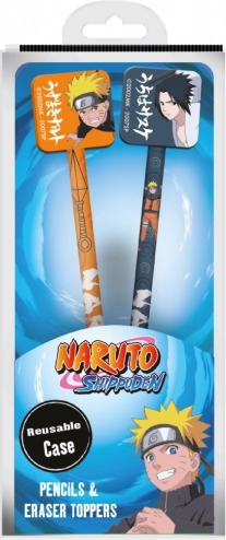 Ołówki z topperem Naruto