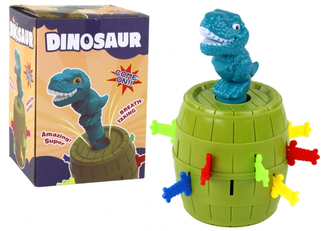 Arkadowa gra pop-up Dinozaur w beczce