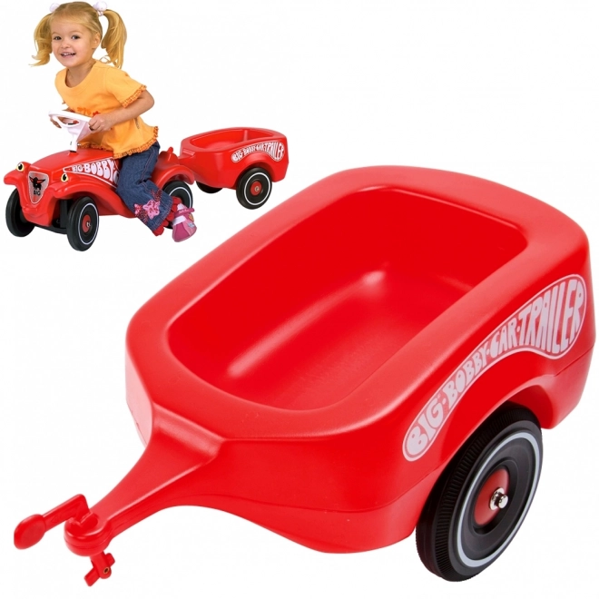 Przyczepa do jeździka BIG Bobby Car czerwony