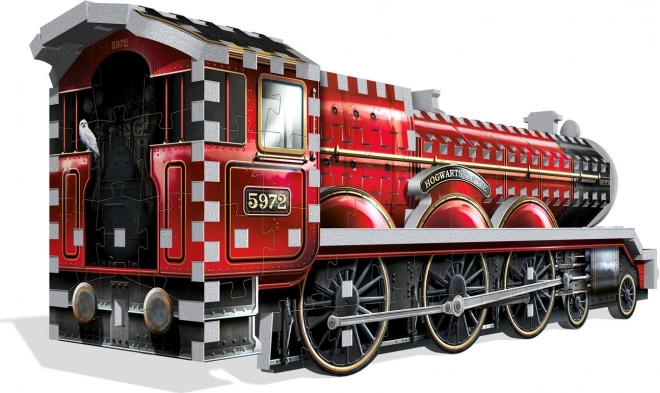 3D puzzle WREBBIT Harry Potter Ekspres Hogwartów 460 elementów