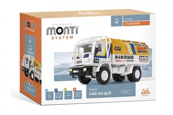 Klocki Monti System MS 07 Dakar Liaz 1:48 w pudełku 22x15x6cm