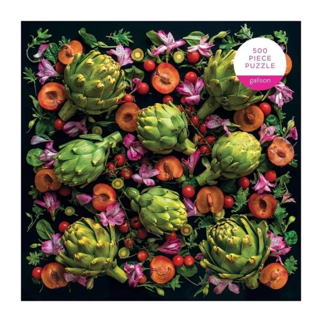Puzzle Kwiaty Karczocha 500 elementów