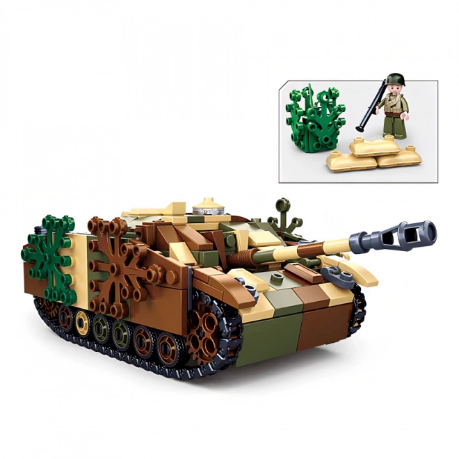 Sluban Army N38-B0858 Maskowany opancerzony czołg
