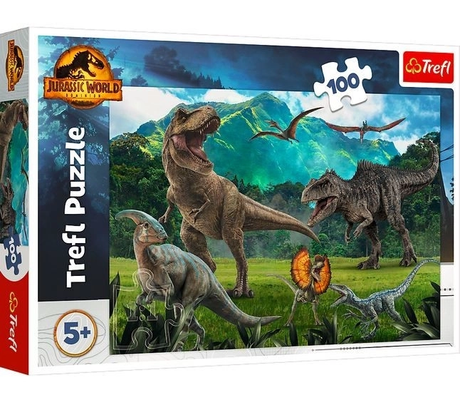 Puzzle dinozaury Jurassic Park 100 elementów