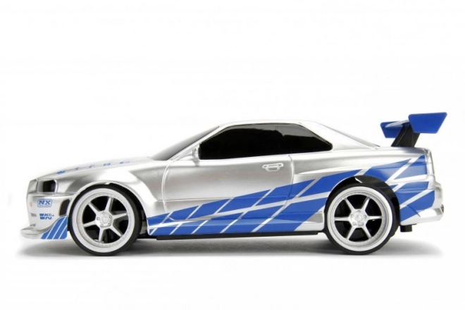 Szybcy i wściekli RC auto Nissan Skyline 1:24