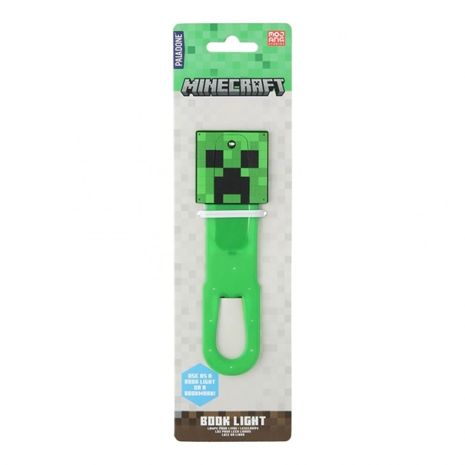 Lampka do książki Minecraft Creeper