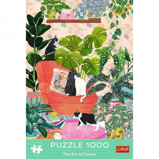 Puzzle 1000 elementów Premium Dom Słodki Dom