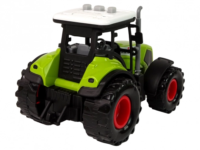 Traktor z przyczepą Farma
