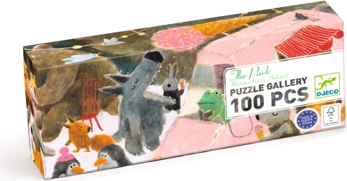 DJECO Puzzle Park - 100 elementów