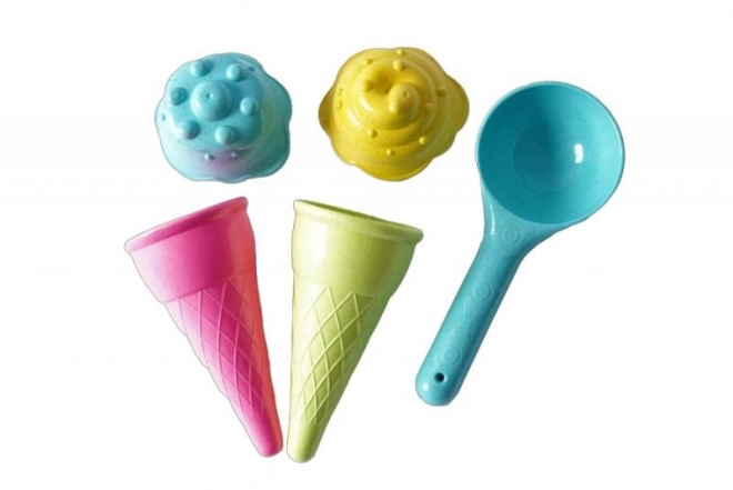 Foremki do piasku PLEJO Babki Lody