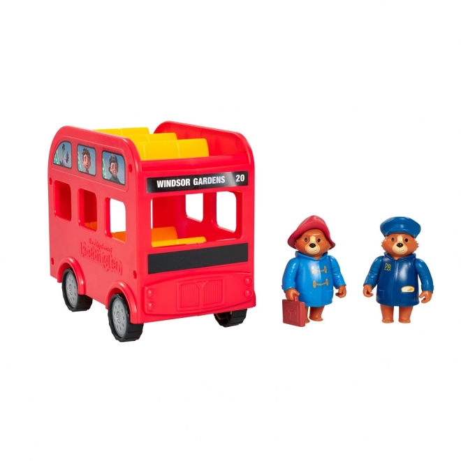 Tradycyjny brytyjski czerwony autobus