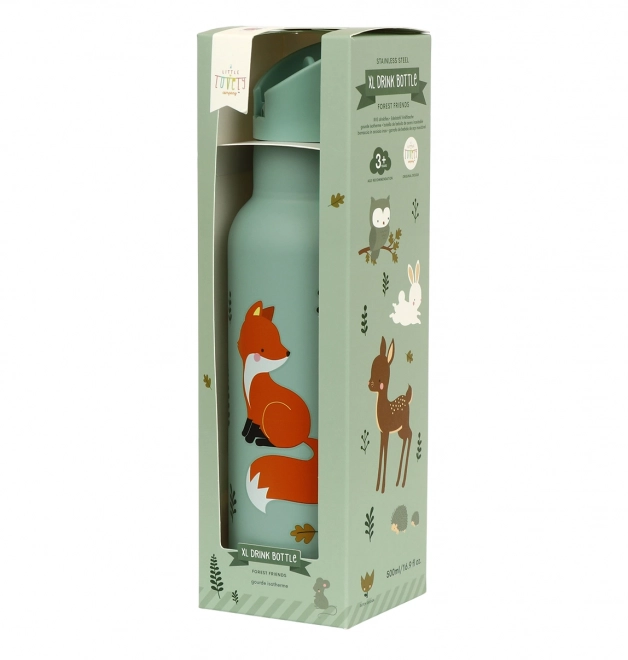 A Little Lovely Company Butelka ze stali nierdzewnej 500 ml