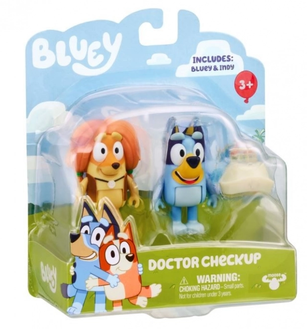 Zestaw figurek Bluey Wizyty Lekarskiej