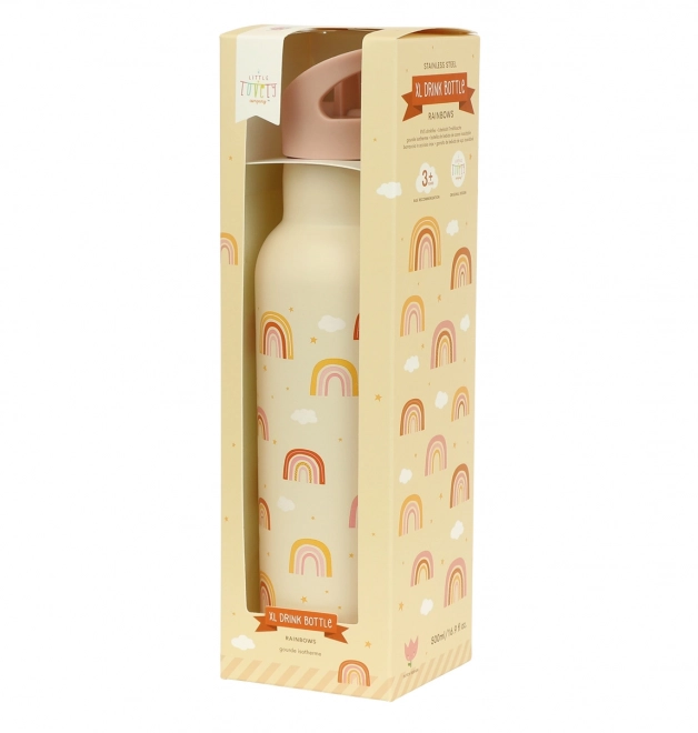 A Little Lovely Company Butelka ze stali nierdzewnej 500 ml