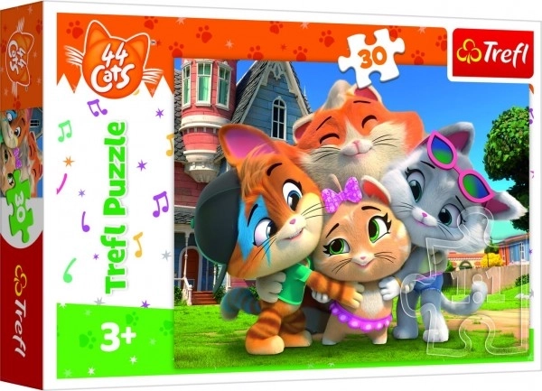 TREFL Puzzle 44 kawałków: Przyjaźń 30 elementów