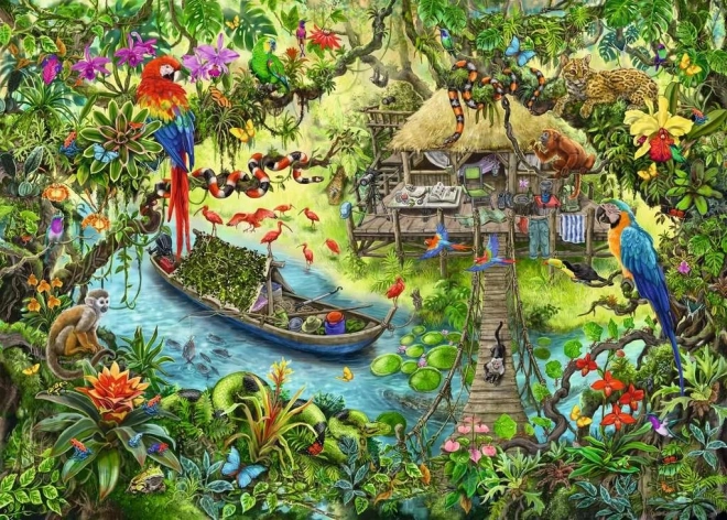 Exit KIDS Puzzle: Dżungla 368 części