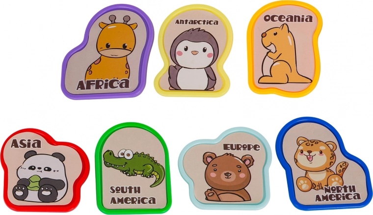 Odkrywanie kontynentów ze zwierzątkami