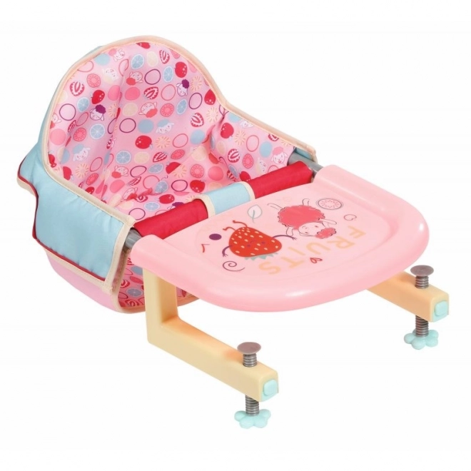 Baby Annabell krzesełko do karmienia z mocowaniem do stołu