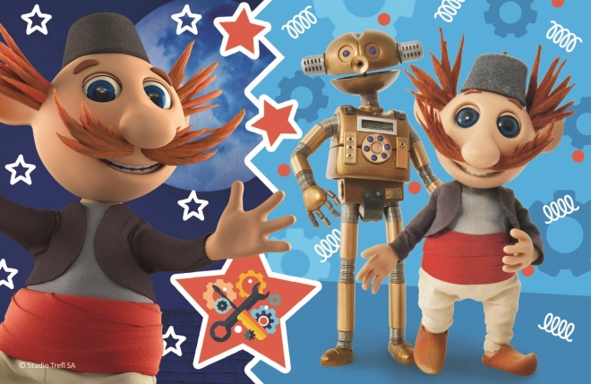 Puzzle Trefliki Wujek 54 elementów