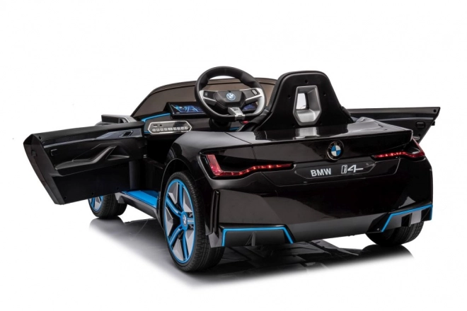Elektryczne autko BMW i4 4x4 czarne