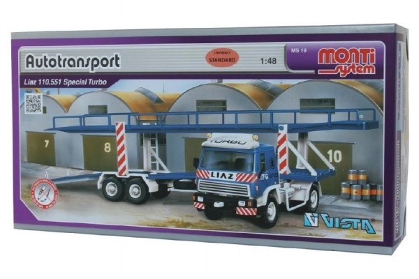Zestaw Monti System MS 19 Autotransport Liaz 1:48 w pudełku 31,5x16,5x7,5cm