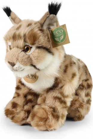 Rappa pluszowy ryś siedzący 27 cm eco-friendly