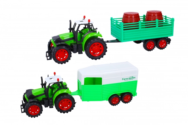 Traktor z przyczepą 35 cm