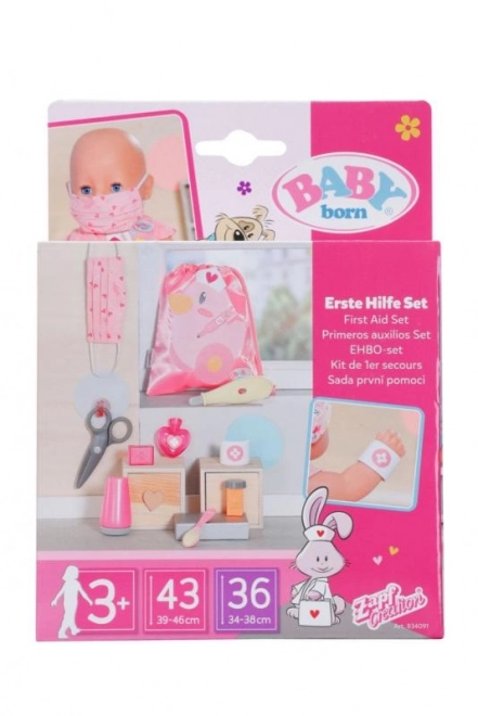 Zestaw pierwszej pomocy dla lalek BABY born