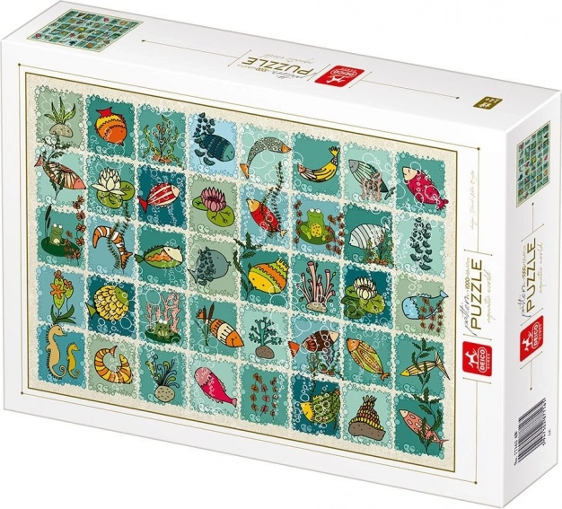 DEICO Puzzle Zwierzęta wodne 1000 elementów