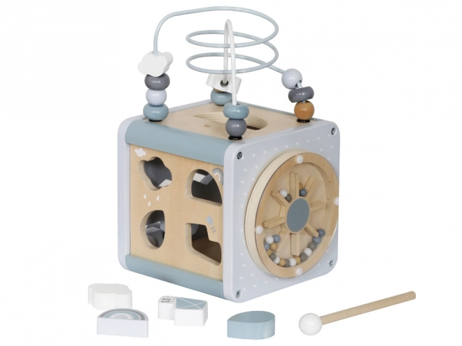 Multicube Drewniana montessori edukacyjna kostka ZA5264
