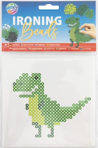 Koraliki do zaprasowywania Dinozaur 15x15 cm