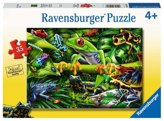 Puzzle Niesamowite płazy 35 elementów
