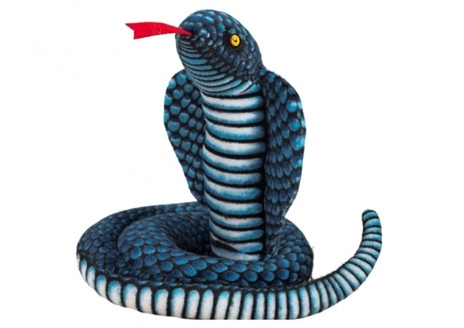 Pluszowy wąż Królewska Kobra Niebieska 100 cm maskotka