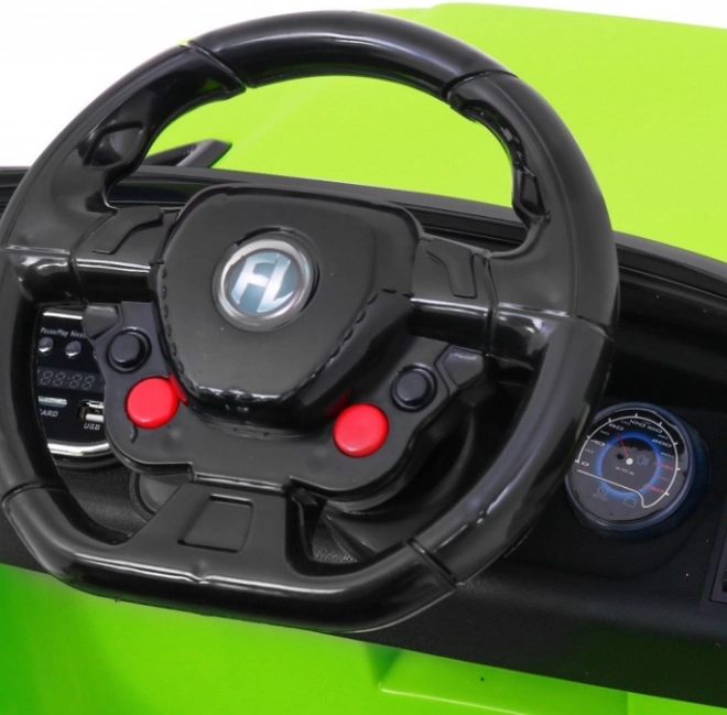 Elektryczne autko Land Rapid Racer – Zielone