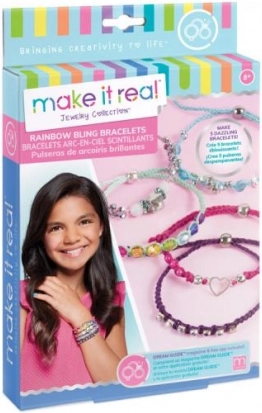 Zestaw do tworzenia bransoletek Rainbow Bling – MAKE IT REAL