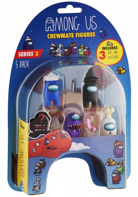 Figurka Among Us 5pack seria 2 z pieczątką