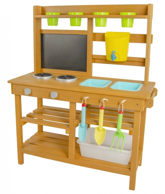 2Kids Toys Drewniana kuchnia ogrodowa