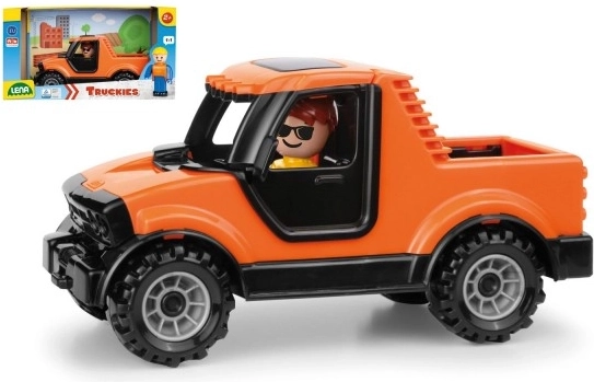 Lena Truckies pickup – mechaniczne auto z ludzikiem