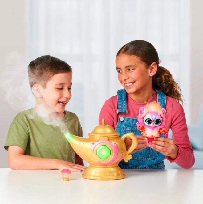 Magic Mixies interaktywny maskot Lampa Dżinów Różowa