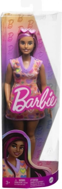 Barbie Fashionistas lalka w sukience w serduszka