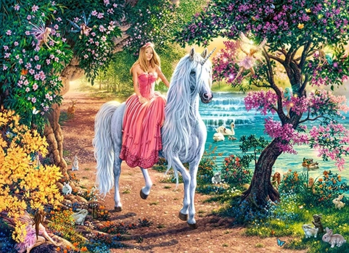 Castorland puzzle Tajna ścieżka 100 elementów