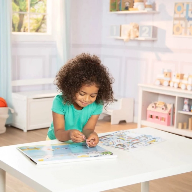 Melissa & Doug - wielokrotnego użytku naklejki Pojazdy