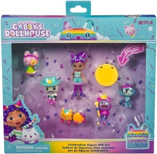 Zestaw upominkowy figurek kolekcjonerskich Magiczny domek Gabiny – Święto