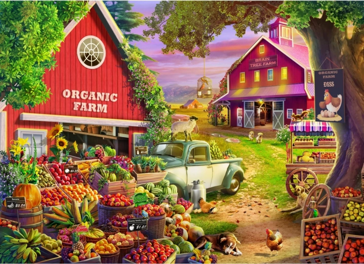 Urzekający motyw biofarmy