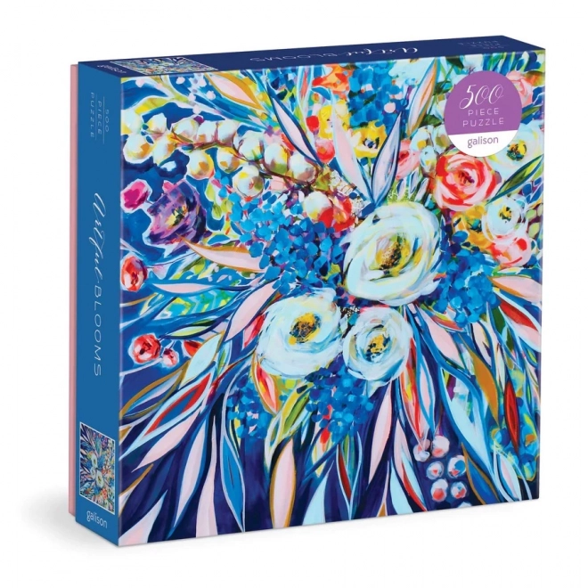 Galison puzzle Artystyczne kwiaty 500 elementów